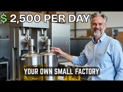 8 آلات صغيرة الحجم يمكنها إنشاء مصنع صغير في المنزل بحلول عام 2025 (وهي مربحة للغاية بشكل مدهش).