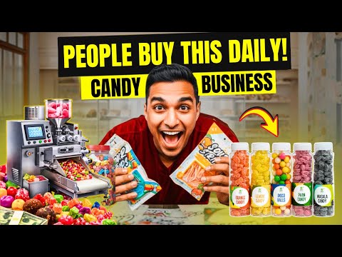 Start a Profitable Candy Making Business from Home Garage