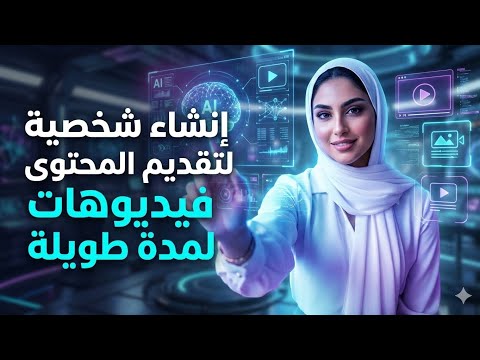 إنشاء شخصية لتقديم المحتوى لمدة طويلة 😶