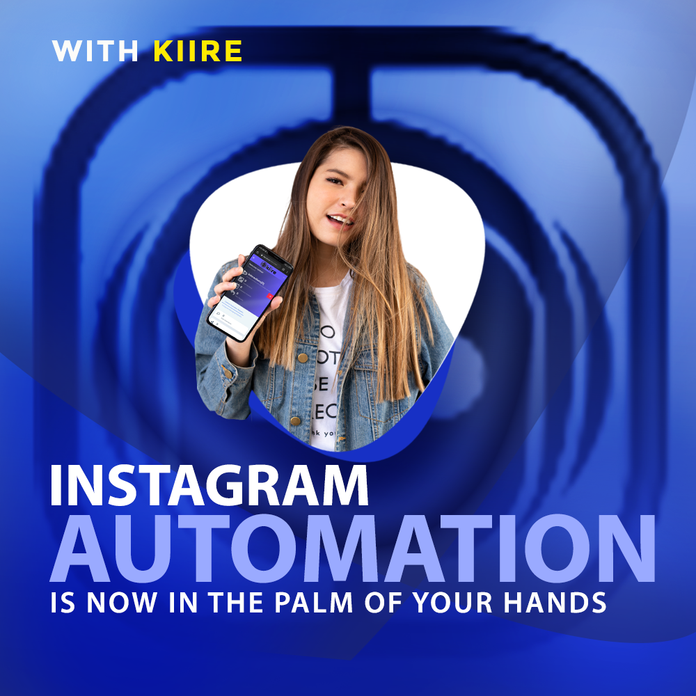 Kiire – إدارة إنستغرام باحترافية! الأول من نوعه: تطبيق سحابي معتمد من إنستغرام. جدولة المحتوى، أتمتة التفاعل، وزيادة المتابعين على إنستغرام في أي مجال باستخدام برنامج مدعوم بالذكاء الاصطناعي على السحابة.