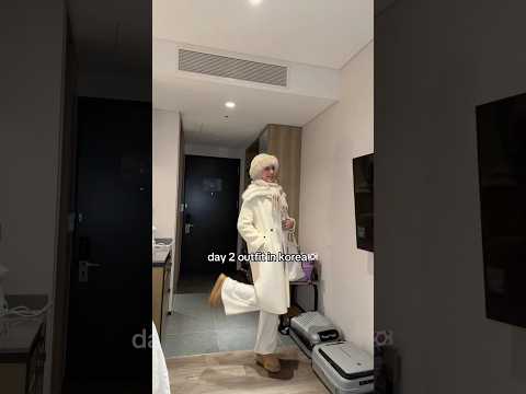 اوتفيت درجه حراره-١٨❄️⛄️ #korea #ootd #تنسيقات