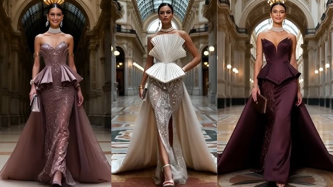 فساتين رائعة للأوبرا والمسرح لأمسيات ثقافية.