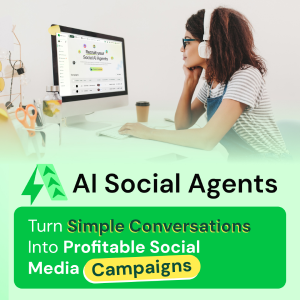 AISocialAgents – هل تواجه صعوبة في استخدام وسائل التواصل الاجتماعي لتحقيق نتائج ملموسة لأعمالك؟ إليك وكلاء الذكاء الاصطناعي لوسائل التواصل الاجتماعي الذين يخططون وينشئون ويؤتمتون حملاتك التسويقية على مدار الساعة طوال أيام الأسبوع، لجذب الزوار والعملاء المحتملين وزيادة المبيعات تلقائيًا! إنه تغيير جذري في قواعد اللعبة.