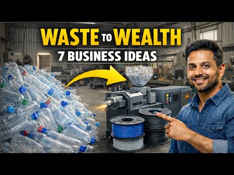 Top 7 Waste Recycling Small Business Ideas with High-Profit Products