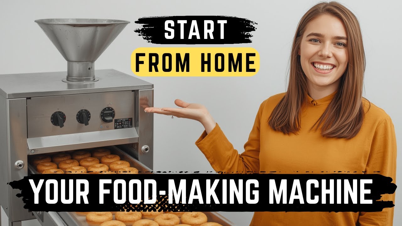 7 آلات لصناعة الطعام لبدء مشروع تجاري مربح في مجال الأغذية من المنزل.