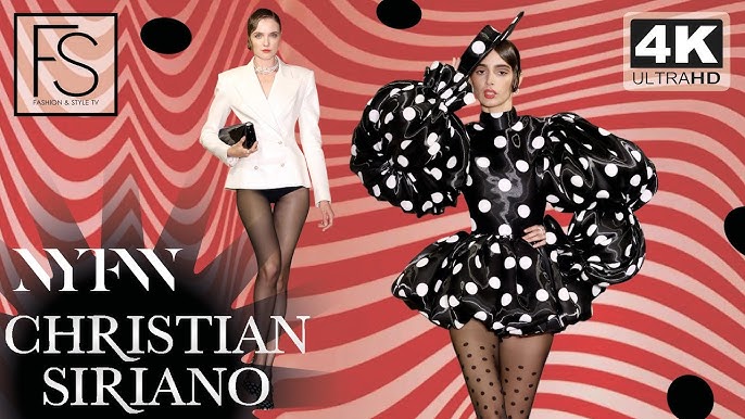 كريستيان سيريانو، مجموعة ربيع/صيف 2026، أسبوع الموضة في نيويورك، عرض بدقة 4K | كوكو روشا، جوسلين كورونا