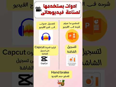 برامج هتساعدك جدا تنشأ فيديوهات  😊 #صناعة_فيديوهات #كاب_كات #صناعة_المحتوى #shots #صناعة_فيديوهات