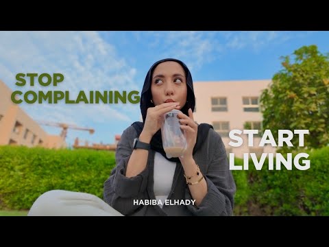 حياتك مش هتتغير و انتي بتشتكي👌🏻 كفايا شكوي عيشي حياتك 👑