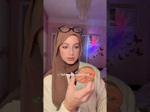 ميك اب لوك خريفي🍁🍃 #ميك_اب