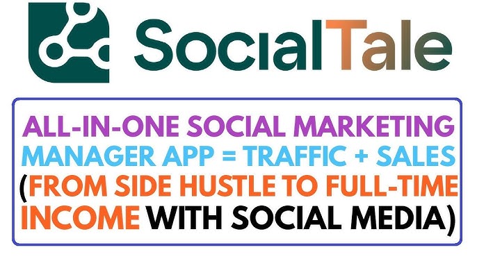 عرض SocialTale مدى الحياة | مجموعة أدوات وسائل التواصل الاجتماعي المدعومة بالذكاء الاصطناعي. مجموعة أدوات وسائل التواصل الاجتماعي المدعومة بالذكاء الاصطناعي لإنشاء محتوى سهل الاستخدام، وجدولة فعالة، ونشر ناجح لزيادة جمهورك وتفاعلك إلى أقصى حد.