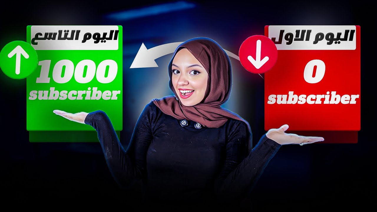 أسرع طريقة تجيب أول 1000 مشترك على اليوتيوب من فيديو واحد بس | أسرار تحقيق الربح