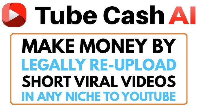 TubeCash AI – نظام آلي لربح المال من يوتيوب