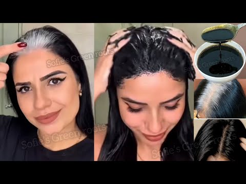 وصفة جدتي هتخليكى تقولى وداعا للشيب للأبد بدون صبغات ولا حناء فى ساعة يختفى الشيب‼️