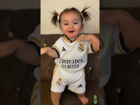 طفلة مدريدية ترقص على اغنية بدي انا شوبدي انا غيرك مابدي😍💃