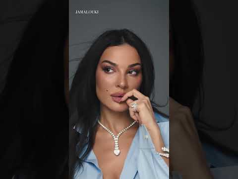 Nadine Nassib Njeim radiates her bold energy wearing Marli Jewelry