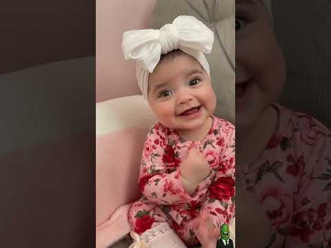 طفلة فلسطينية بعمر شهر ترقص على اغنية مني لاتزعل بقا 😍💃