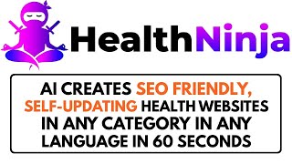 Health Ninja AI – أنشئ مواقع إلكترونية صحية مربحة في 60 ثانية فقط. مواقع صحية مذهلة ذاتية التحديث. في أي فئة وبأي لغة، في أقل من ٦٠ ثانية! نقرتان = تحميل هذه المواقع الصحية “المطلوبة بشدة” مع “أفضل المكملات الغذائية مبيعًا، ودورات فيديو اللياقة البدنية واليوغا، والكتب الإلكترونية، وملفات PDF”. الذكاء الاصطناعي لإنشاء مواقع ويب صحية صديقة لمحركات البحث