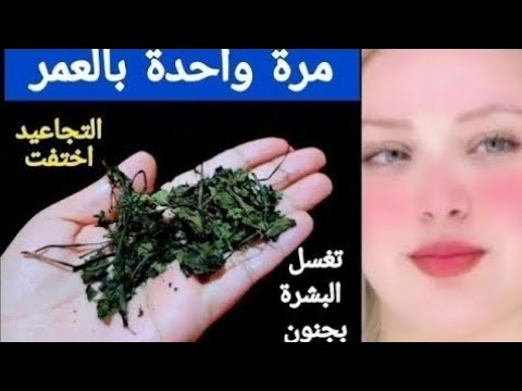 عشبة من عند العطار ‼️ تغسل البشرة بجنون وتجعل الوجه مرآه صافيه ‼️تبيبض فوري