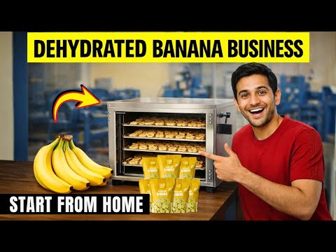 New Low Investment Business Idea || Dehydrated Banana Business