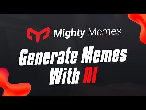 Mighty Memes – انتشر بسرعة مع الميمات. أنشئ ميمات بسرعة لحساباتك على وسائل التواصل الاجتماعي باستخدام مولد الميمات