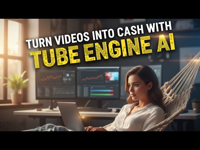 Tube Engine AI – أول تطبيق ذكاء اصطناعي في العالم يمكّنك من أن تصبح نجم يوتيوب التالي. حقق النجاح على يوتيوب بدون استخدام اليدين مع محرك تيوب الذكي