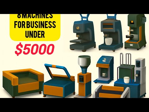 ميزانية صغيرة، أرباح ضخمة: 8 آلات تدرّ الأموال.