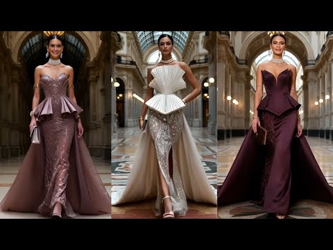 فساتين رائعة للأوبرا والمسرح لأمسيات ثقافية.