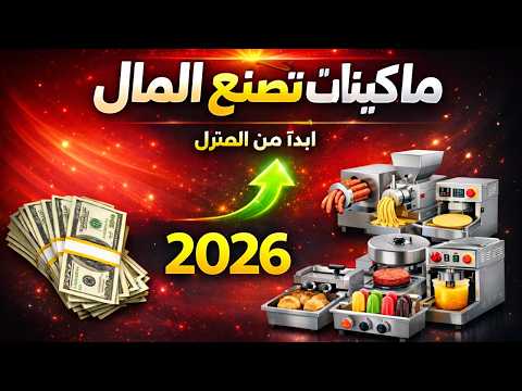 10 أفكار مشاريع صغيرة مربحة 2026 | أفضل مشروع مربح وغير مكلف