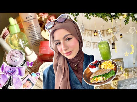 روتين ٧ الصبح ✨ تجهيزات رمضان | ترتيب حياتي وعناية كاملة