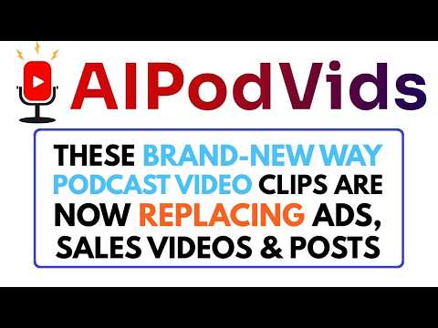 AI PodVids Review Demo Webinar Replay Bonus – This Content Sells Without Pitching Anything