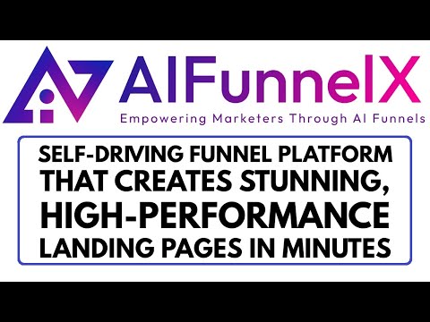 AIFunnelX Review Bonus – Self-Driving AI Funnel Platform