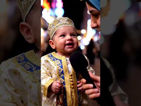 طفل بعمر شهر يصدم المذيعة بسؤاله عن رمضان 😨