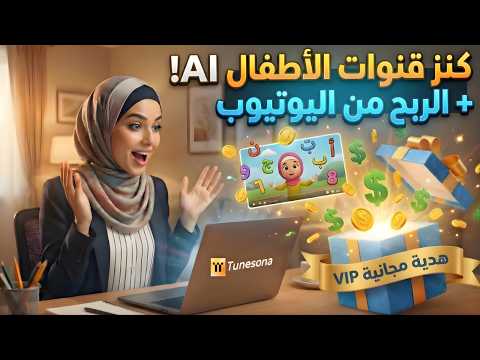 ازاي تعمل اغاني وفيديو للاطفال بالذكاء الاصطناعي و سر الربح من اليوتيوب | Tunesona!😱