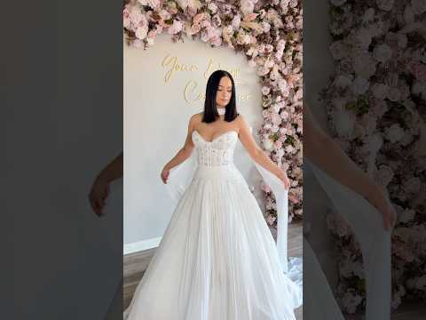 Wedding dress inspiration for a summer wedding💞 #shorts