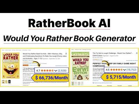 RatherBook AI Review Demo Bonus – Would You Rather Book Generator