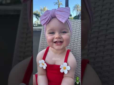 طفلة اوروبية جميلة تجنن ترقص على اغنية تعال احبك تعال 😍💃