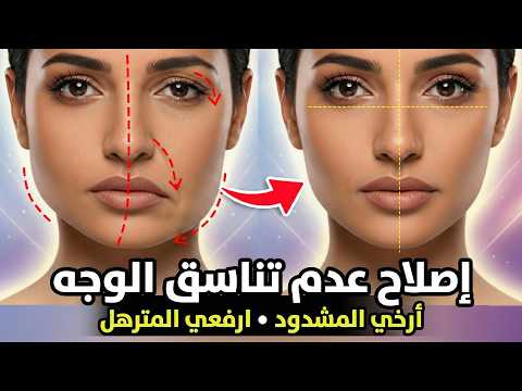 علاج عدم تناسق الوجه جذرياً: كشف سر الجانب المشدود vs المترهل