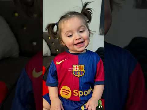 بنت برشلونية ترقص على اغنية بيغمزلي 😆