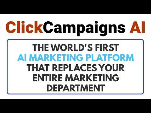 ClickCampaigns AI Review Demo Webinar Replay – The Ultimate AI Marketing Platform