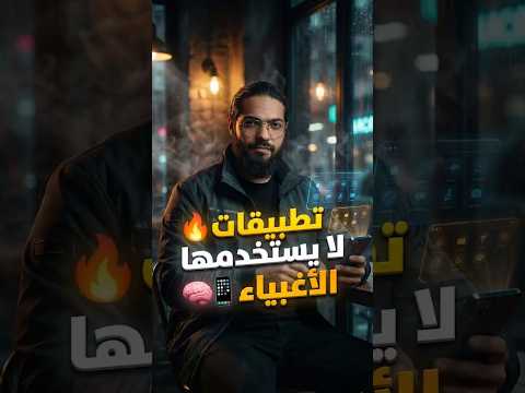 تطبيقات لا يستخدمها الأغبياء 😅🔥