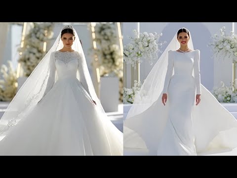 تصاميم فساتين الزفاف المناسبة لكل عروس.