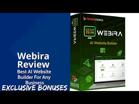 Webira Review | Best AI Website Builder For Any Business | Exclusive Bonuses