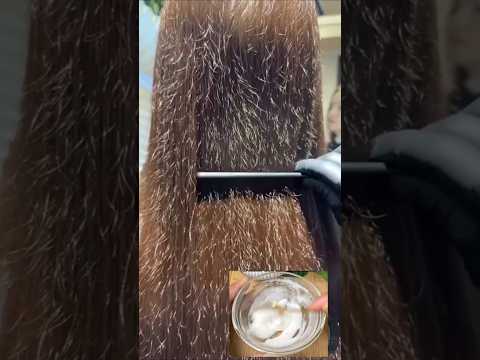 شعر حرير بدون فرد ولا كيراتين #haircare #تنعيم #beauty #اكسبلور