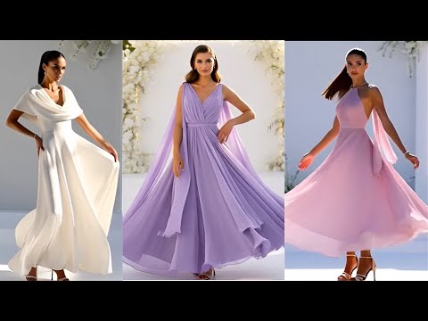 فساتين سهرة مريحة بقصة فضفاضة وأنيقة.