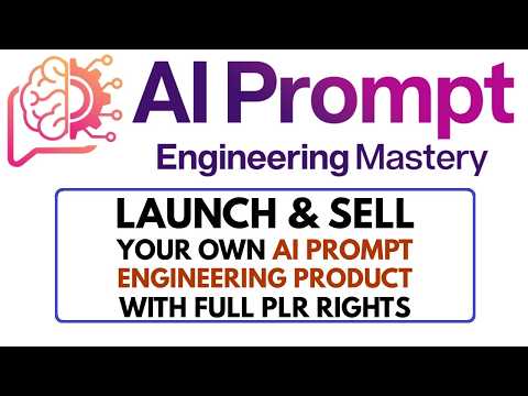 AI Prompt Engineering Mastery Video Course With PLR Review – DFY AI Prompt Engineering Video Course