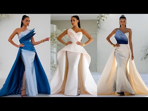 Fishtail Crystal Gown Commands Wedding Spotlight