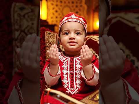 طفل بعمر شهر يدعي دعاء ليلة الجمعة😨