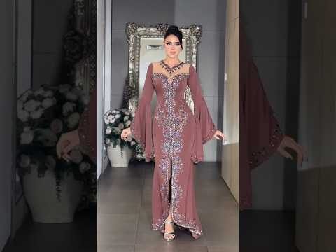 #فستان سهرة قفطان عالمي شيك جدا Caftan #Dress #shortsfeed
