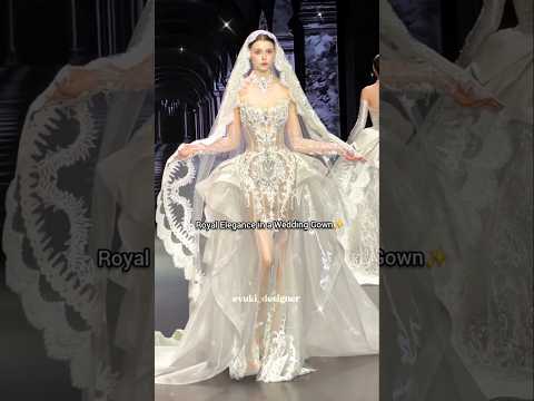 🥀5 Beyond beautiful wedding dress ever😇👑#fashion #dress #shortvideos #viralvideo #weddingdress