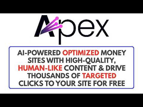 Apex Review Demo Bonus – AI Powered High-quality Websites in Any Niche